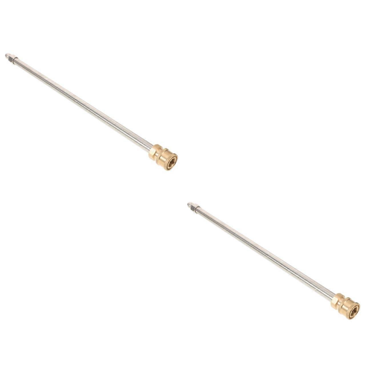 High Pressure Washer Extension Rod Set of 2, Rust-Free Quick Connect, Compatible with Most Pressure Washers