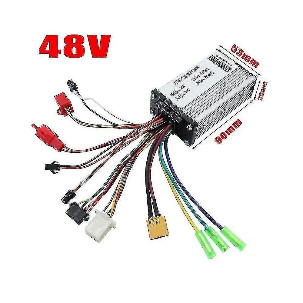 E-bike motor controller 48V 500W compatible with MR-100 LCD