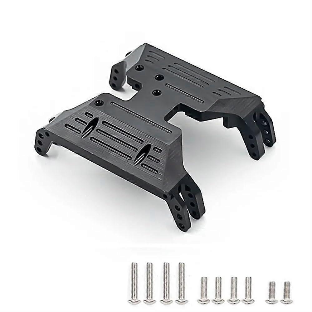 Metal Housing Underbody Shield Center Transmission Mount For Axial Capra UTB10 1.9 UTB 1/10 RC Crawler Upgrade Parts Black