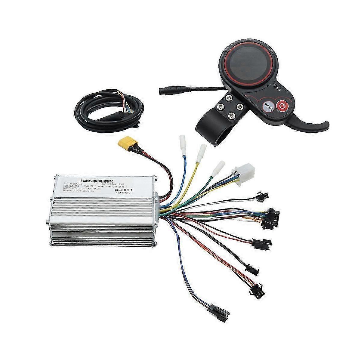 48V 25A Electric Scooter Controller Dashboard Kit with TF-100 Display Scooter for Electric Scooter