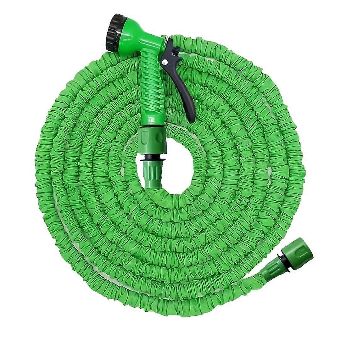 15M Expandable Garden Hose, 3 Times Flexible, Expandable Magic Lightweight Watering Hose, Leakproof, Flexible Garden Hoses with 7 Functions 15 m