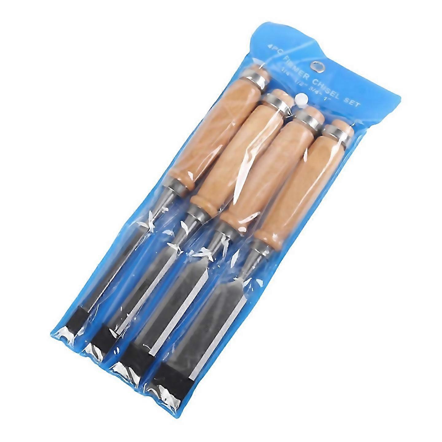 For 4pcs wood chisel set with cap beech high impact handle