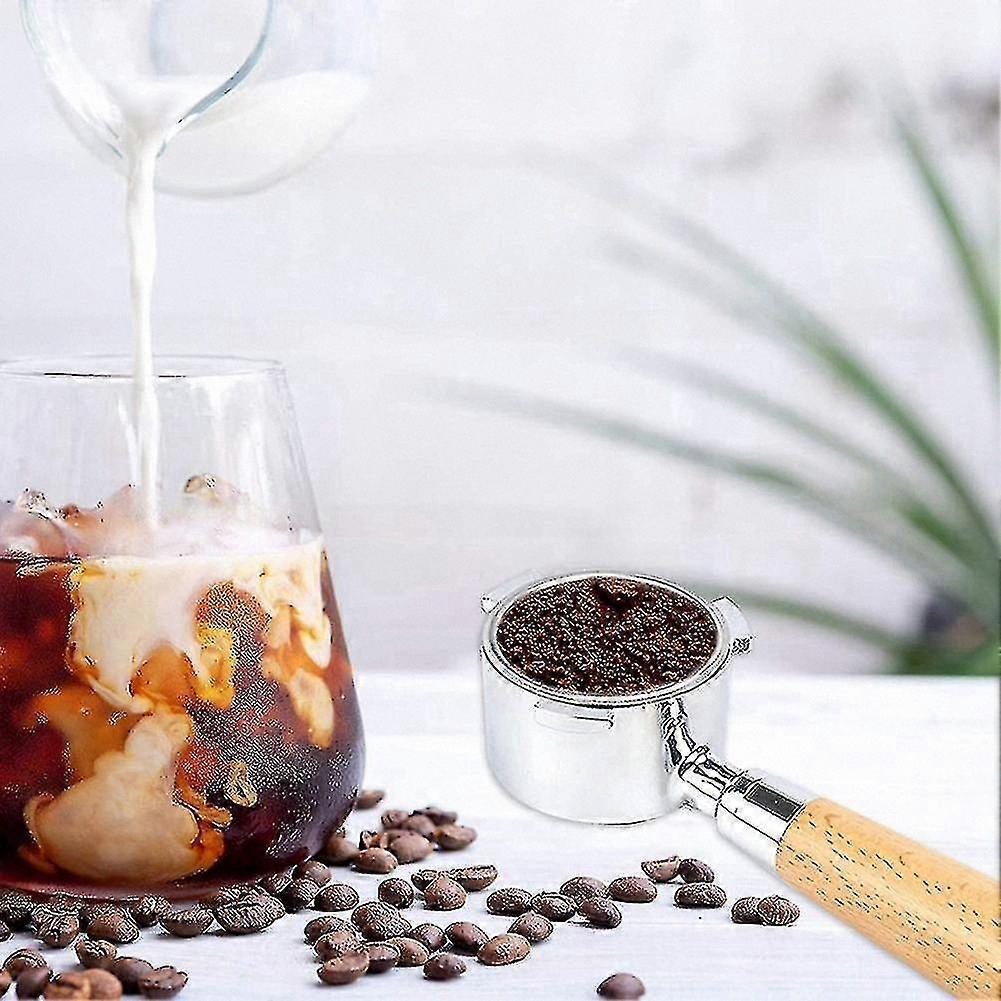 51mm Coffee Filter with Removable Bottomless Holder for Espresso Machines, Compatible with EC680 and EC685 Models