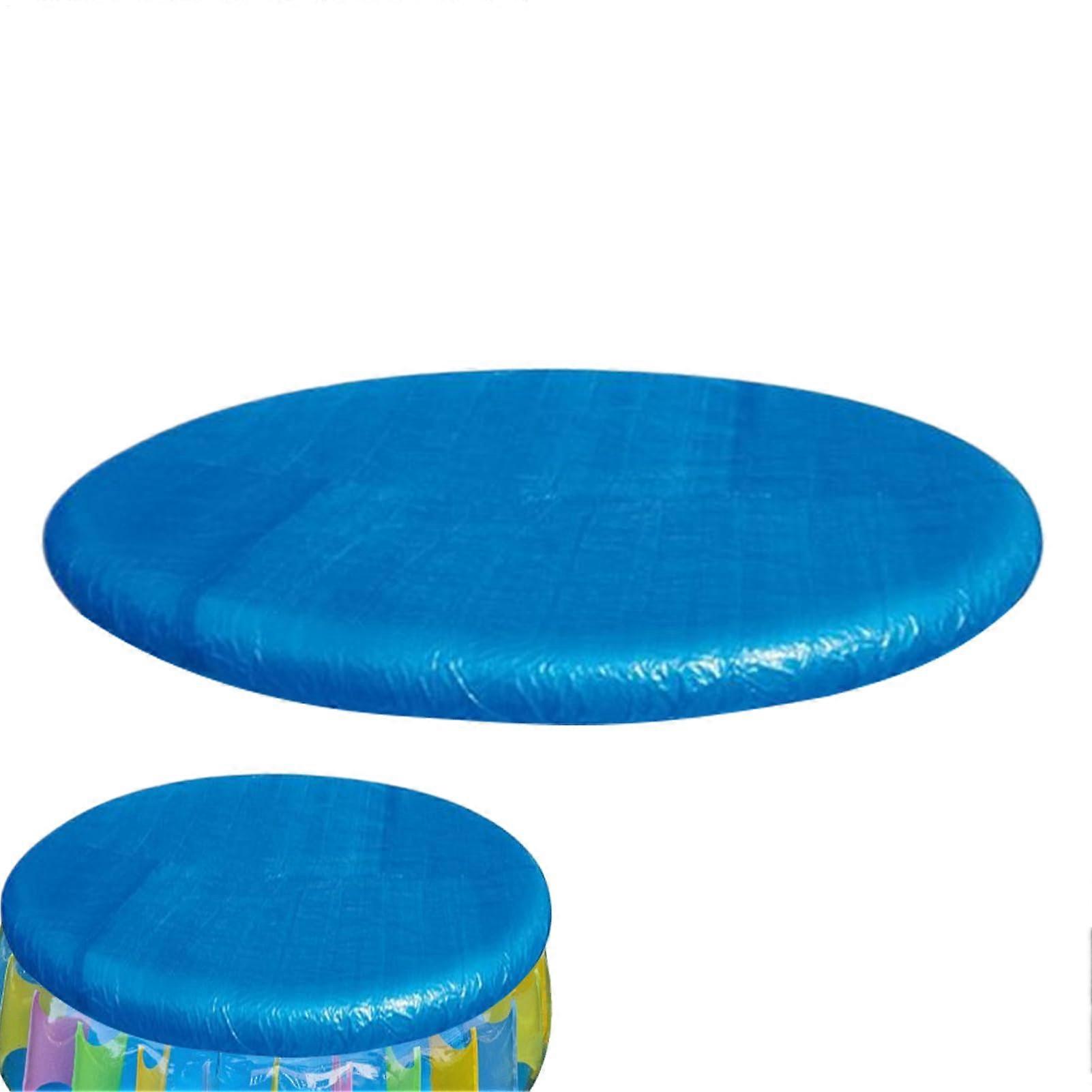 Round Pool Ground Sheet, 6ft/8ft UVResistant TearResistant Mat for Inflatable Pools