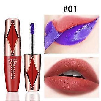 Peel Off Lip Stain, Matte Tattoo Tinted Peel Off Lip Gloss, Waterproof Long-Lasting Highly Pigmented Peel Off Lipstick Plump Lip Makeup Gift for Women