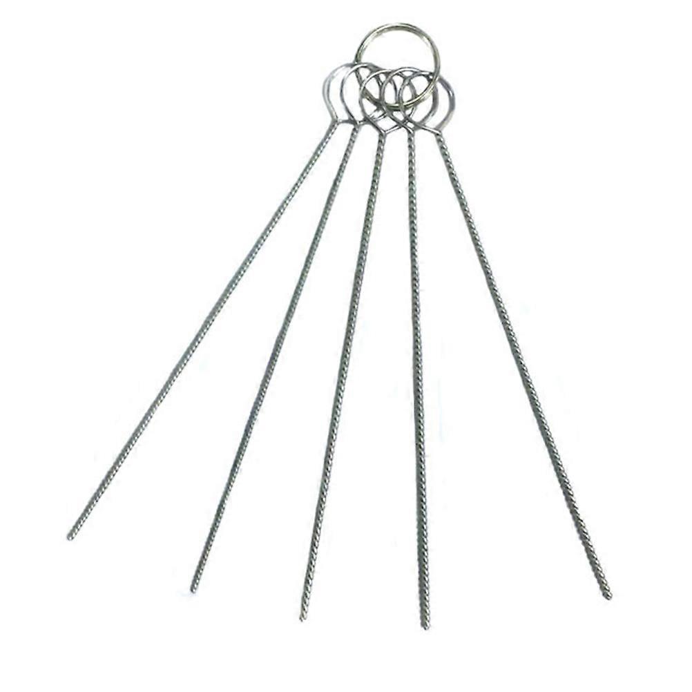 Portable Airbrush Cleaning Kit – Nozzle & Needle Tools Brush Set for Artwork & Hard to Reach Areas, Durable Accessories