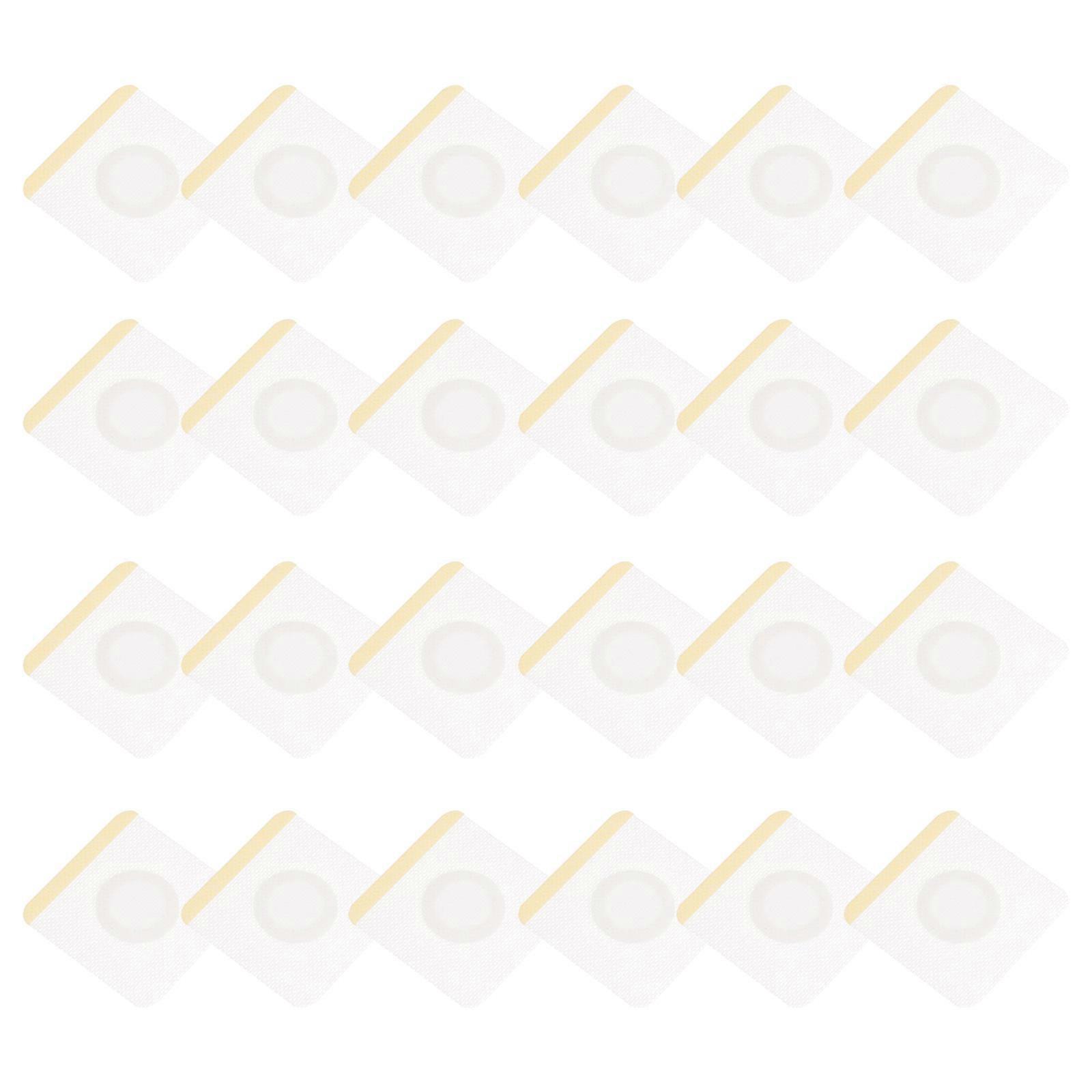Relief Navel Plasters Medical Use Fabric Self-Adhesive White Material 100Set