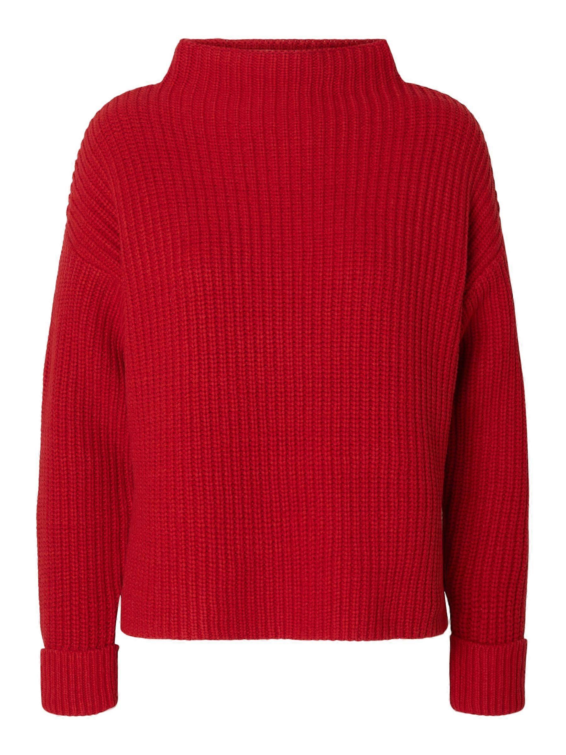 Womens sweater in knit design with turtleneck by Selected Women