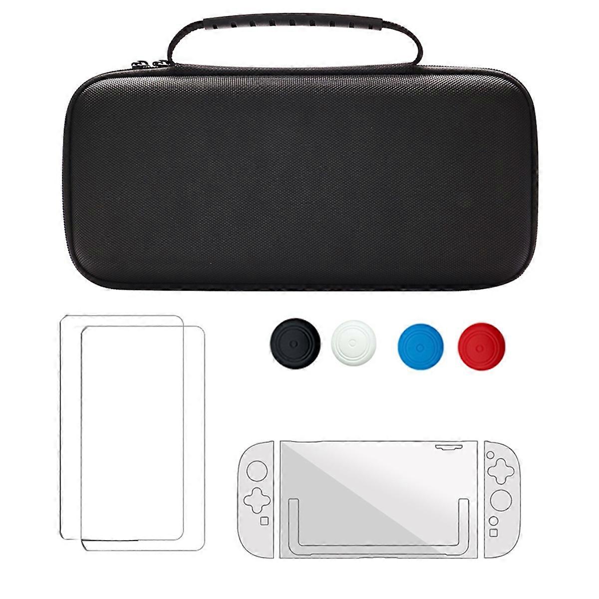Carrying Case for Switch 2 Accessories Kit for 2 Screen Protector Case Thumb Grip