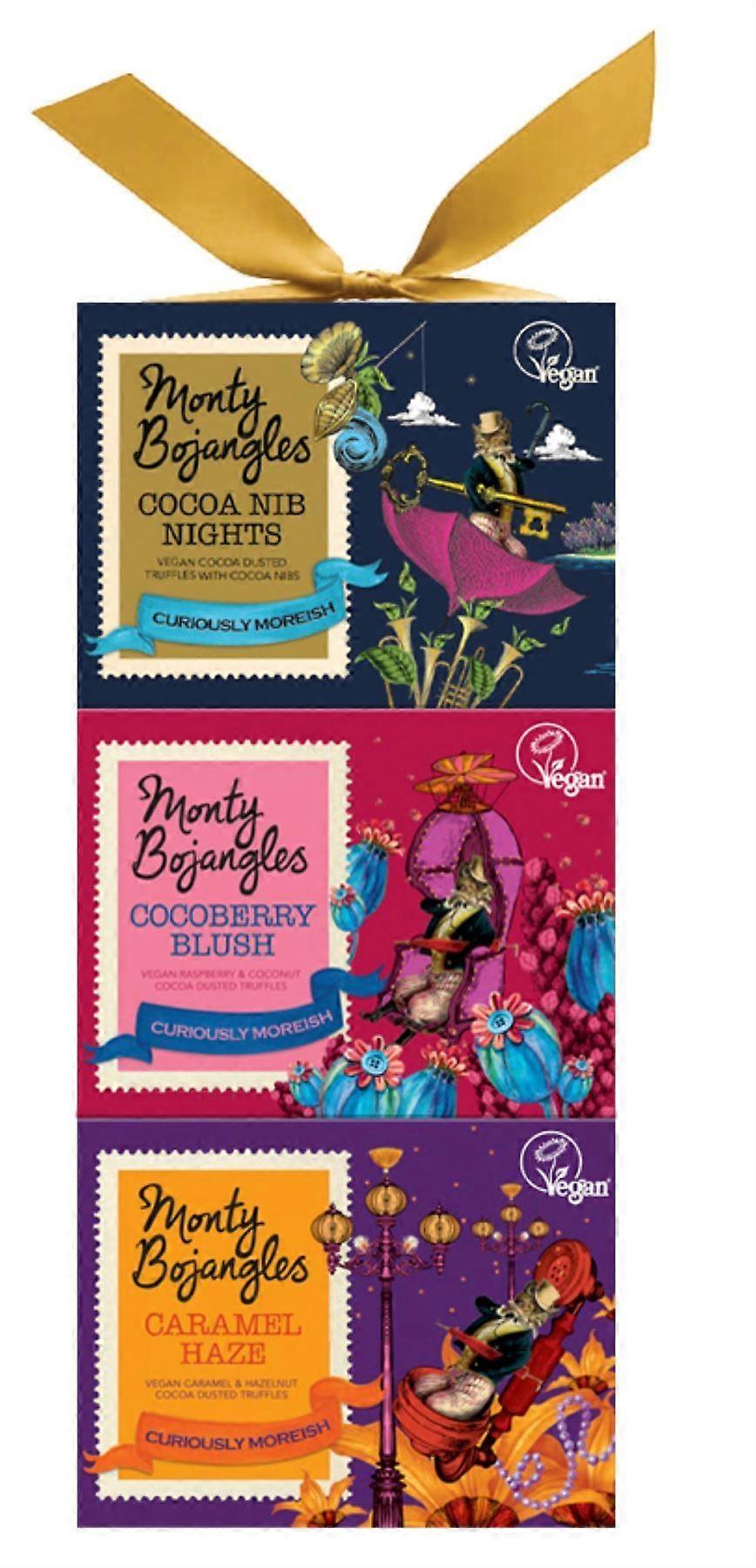 Monty Bojangles Vegan Truffle Selection Gift Tower 300g - 4 Pack