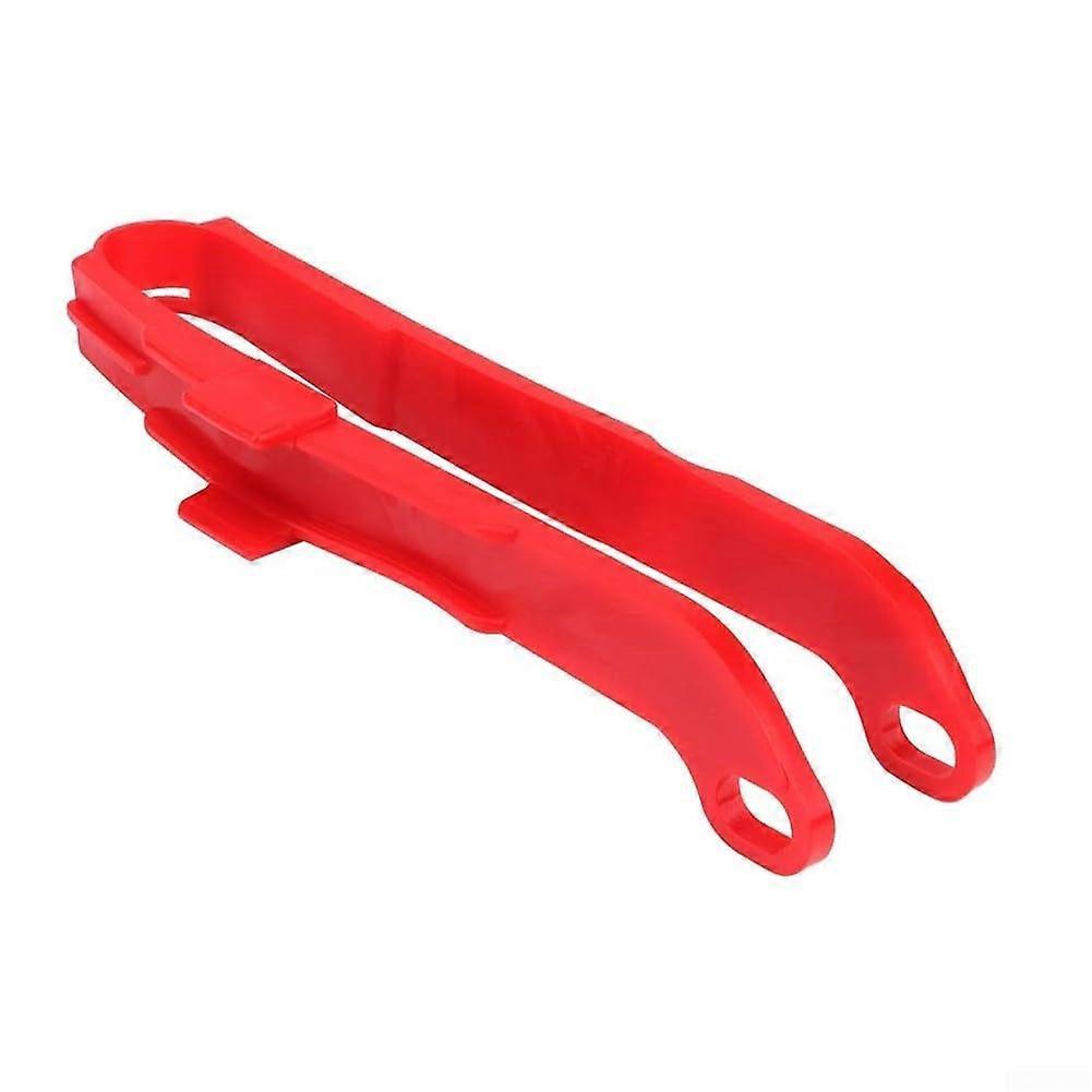 Rubber Chain Slide Protector for XR250R XR400R XR600R XR650L, Durable Plastic Chain Guide, Off-Road Accessories, Red