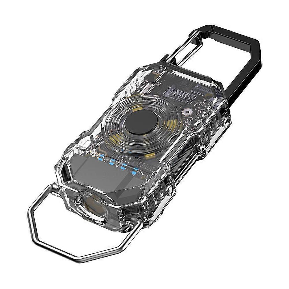 Portable waist hanging keychain mini flashlight with functions| multiple J0L4