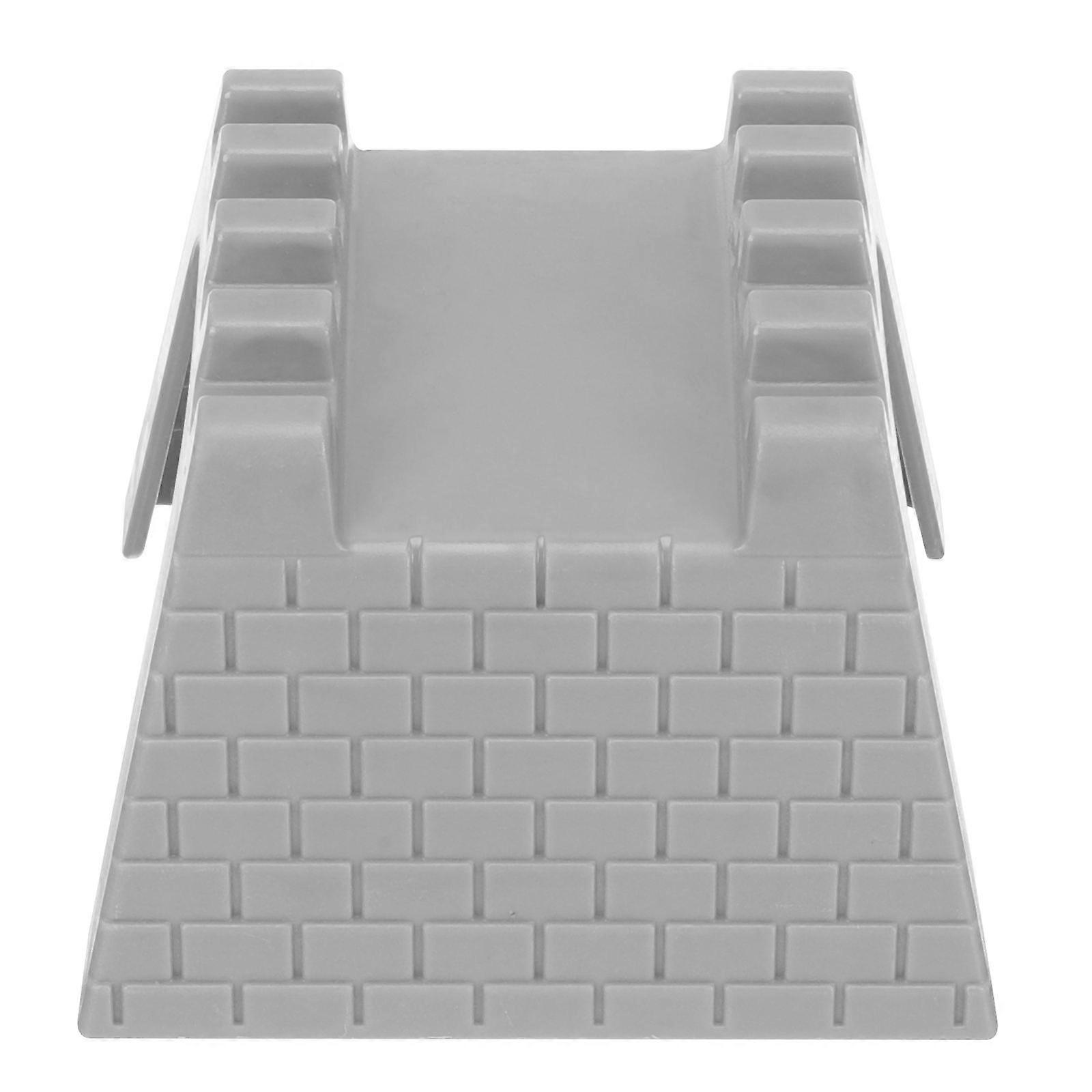 Grey Plastic Train Tunnel Model for Kids to with Realistic Scene Details