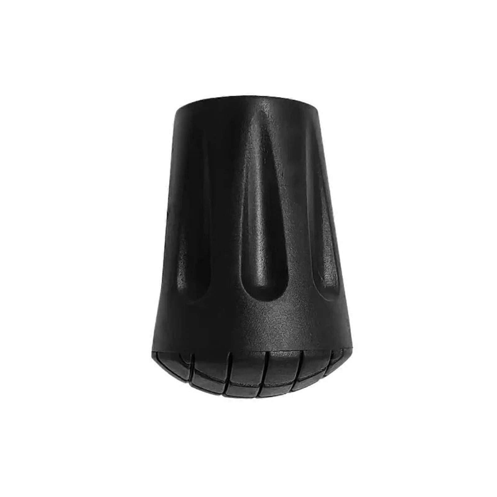 Walking Stick Protector 20PC NonSlip Trekking Pole Tip Rubber Black