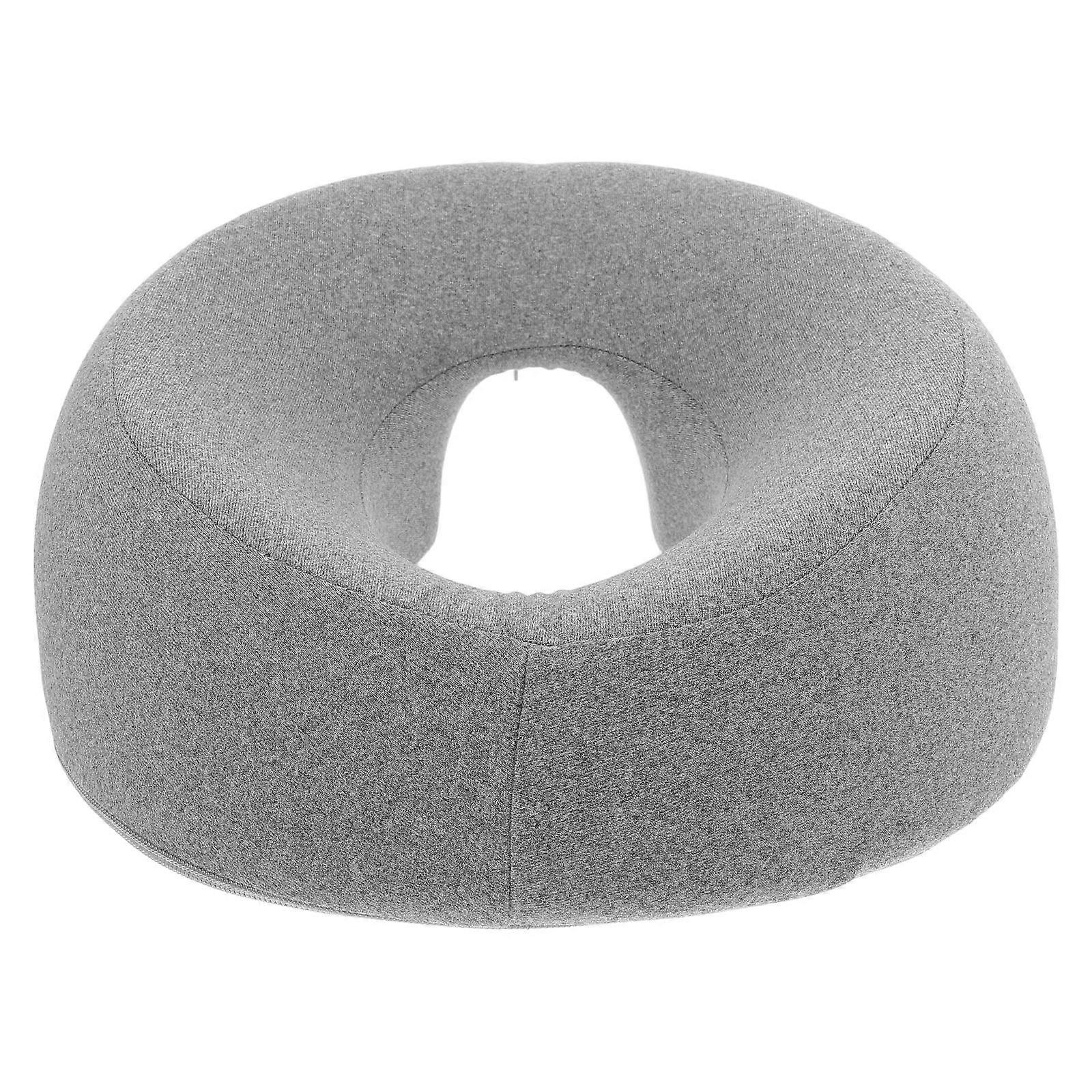 Grey Memory Foam Massage Face Pillow for Salon Use Ultra Soft and Sturdy Ergonomic x 16 Inches