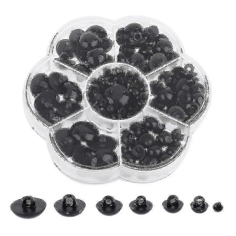 Plush doll button eyes, 182 pieces, 6 - 17mm, suitable for multiple scenarios