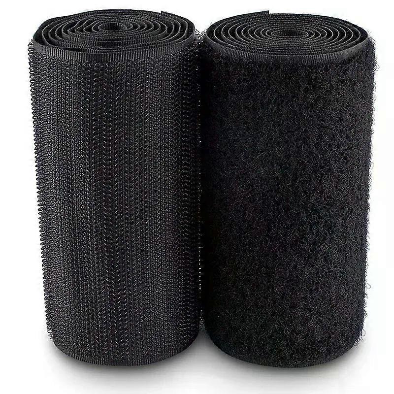 1M/Pairs Sew On Hook and Loop Tape 15cm/6 Width Non-Adhesive Nylon Strips Sticky Fabric Fastening Tape For DIY Craft Clothes