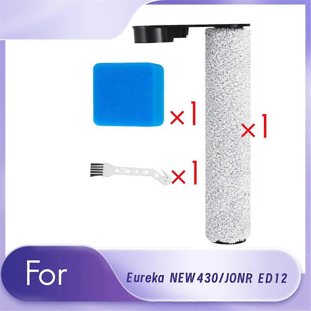 Main Brush and Sponge Set Replace for ED12 430BL Floor Scrubber Replacement Parts Main Brush Sponge