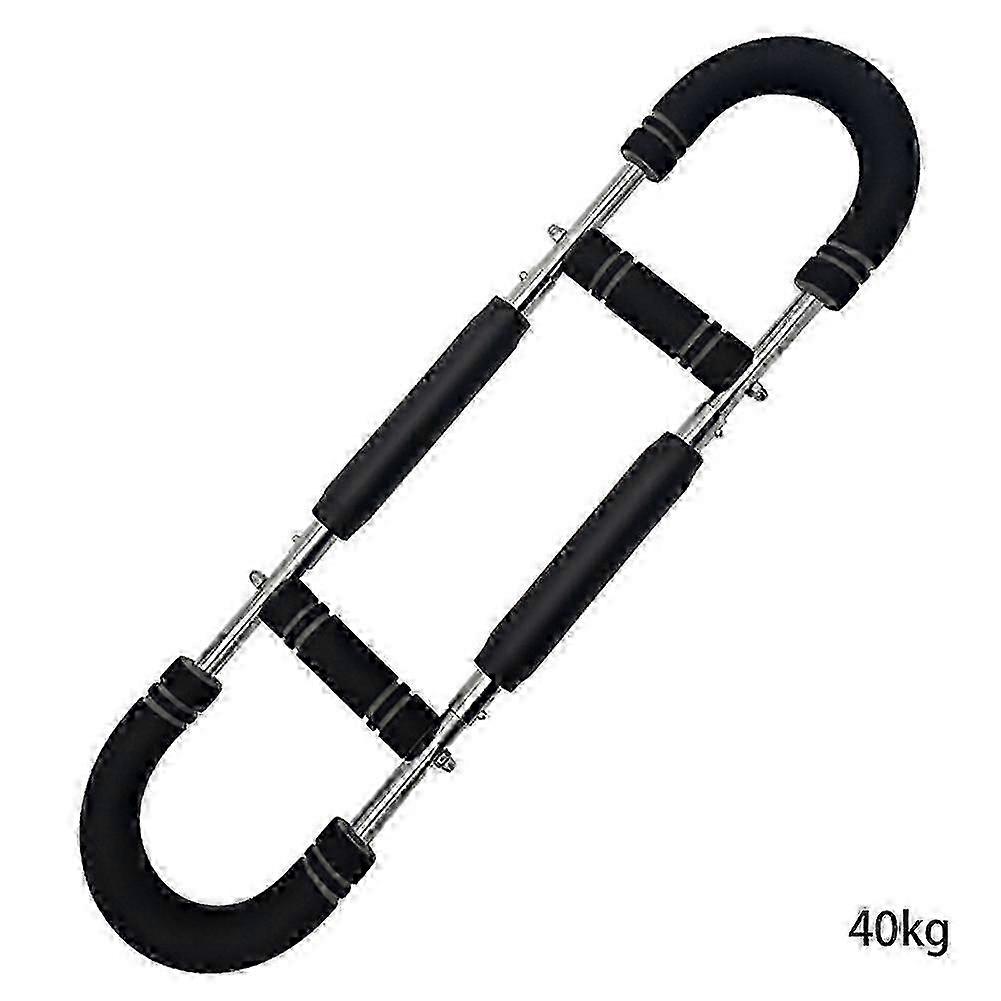 U字型アームエクササイザー、多機能ホームフィットネス機器、ワークアウトアクセサリー、グレー40KG