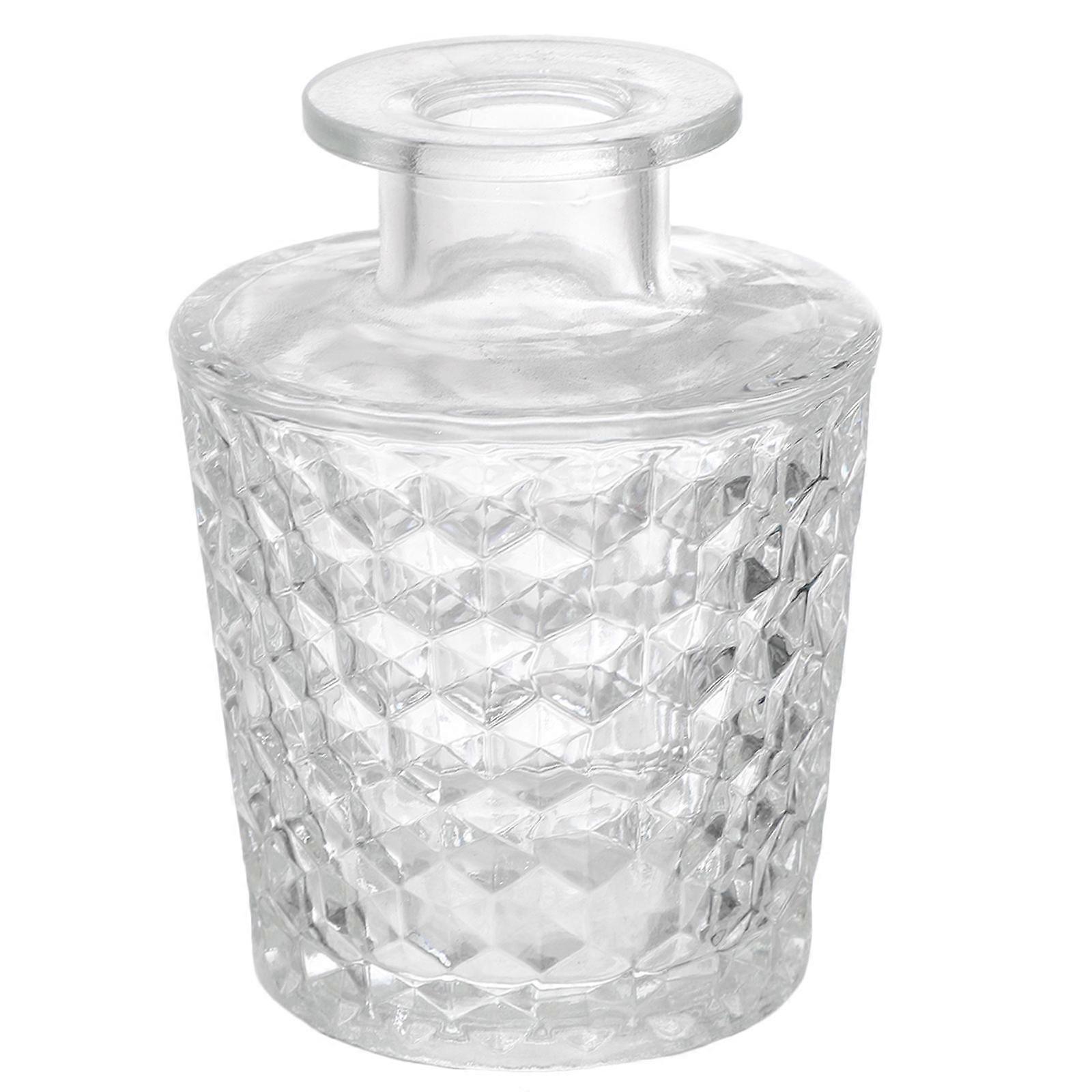 Clear Glass Diffuser Bottle for Home Use Refillable Aromatherapy Container Transparent