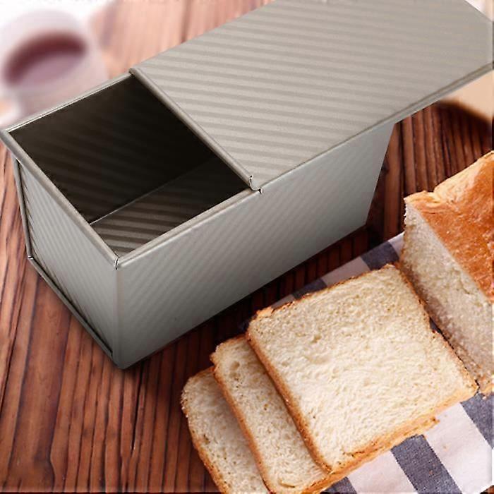 Bread Pan - VBESTLIFE - Gold - Non-stick - 19.5 x 11.5 x 10 cm - Lid included