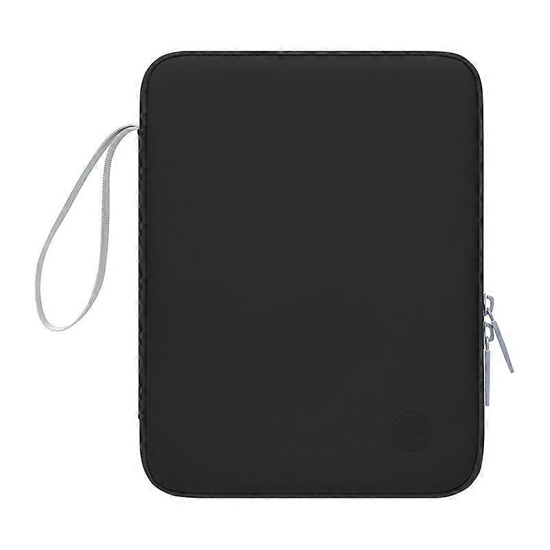 BUBM For IPad PU Leather Tablet PC Case With Carrying Strap Black