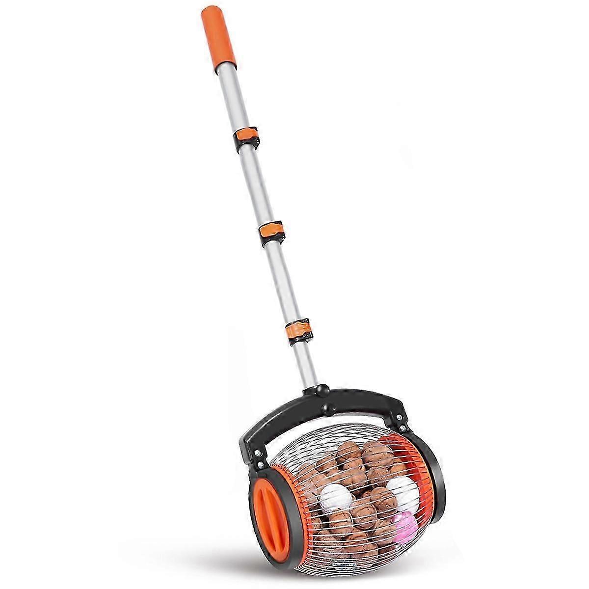 Walnuts Picker Upper Roller-Nut Gatherer, Easy to Pick and Empty