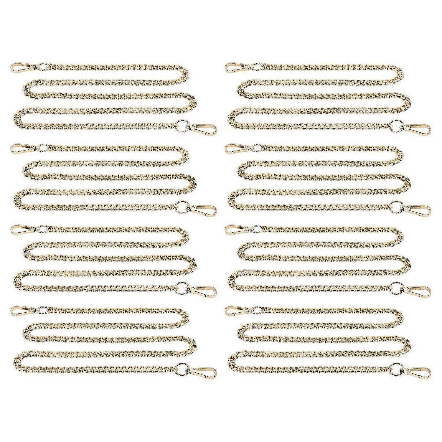 2025 أحدث طراز 8 قطع 1 متر سلسلة كبح الألومنيوم معدن مقاوم للصدأ أنيق