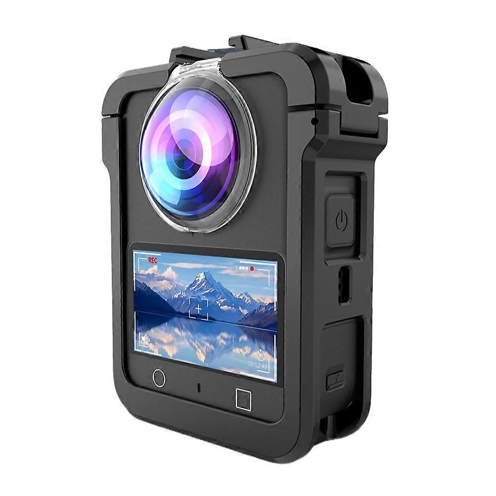 Compatible For DJI Osmo 360 Camera Cage Magnetic Quick Release Hard PC Protective Frame with 1 / 4" Adapter