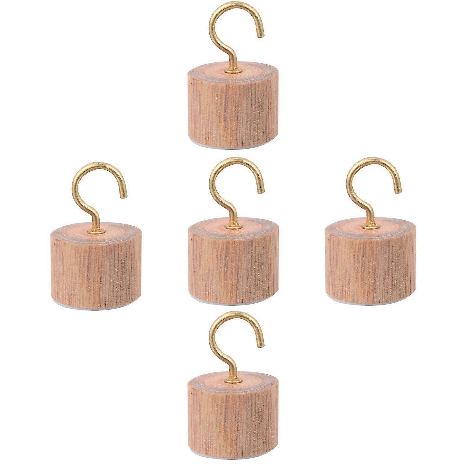 5pcs Multifunctional Storage Hooks Clothes Hooks Wardrobe Cabinets Ceiling Hook
