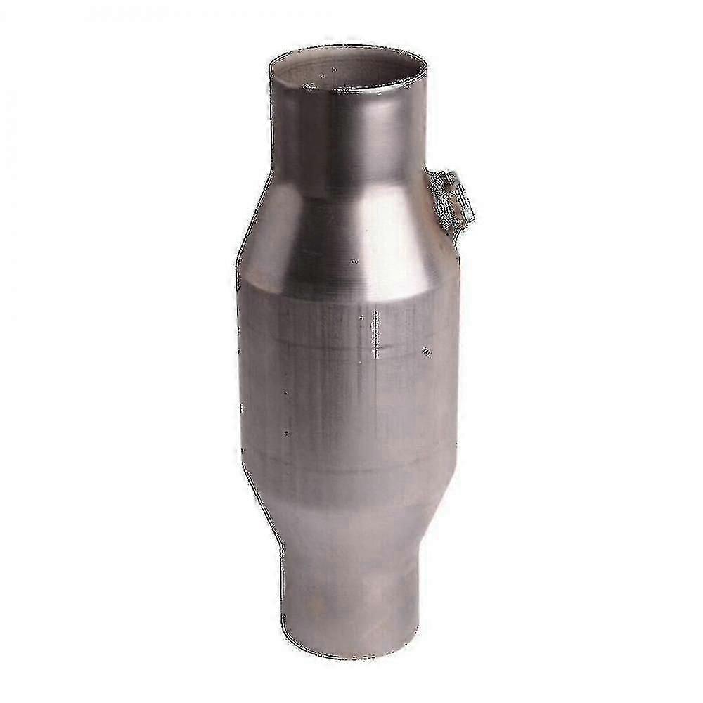 High Flow Catalytic Converter 2.5 Inch for Mazda RX-7/RX-8, Stainless Steel Exhaust System with O2 Sensor Port
