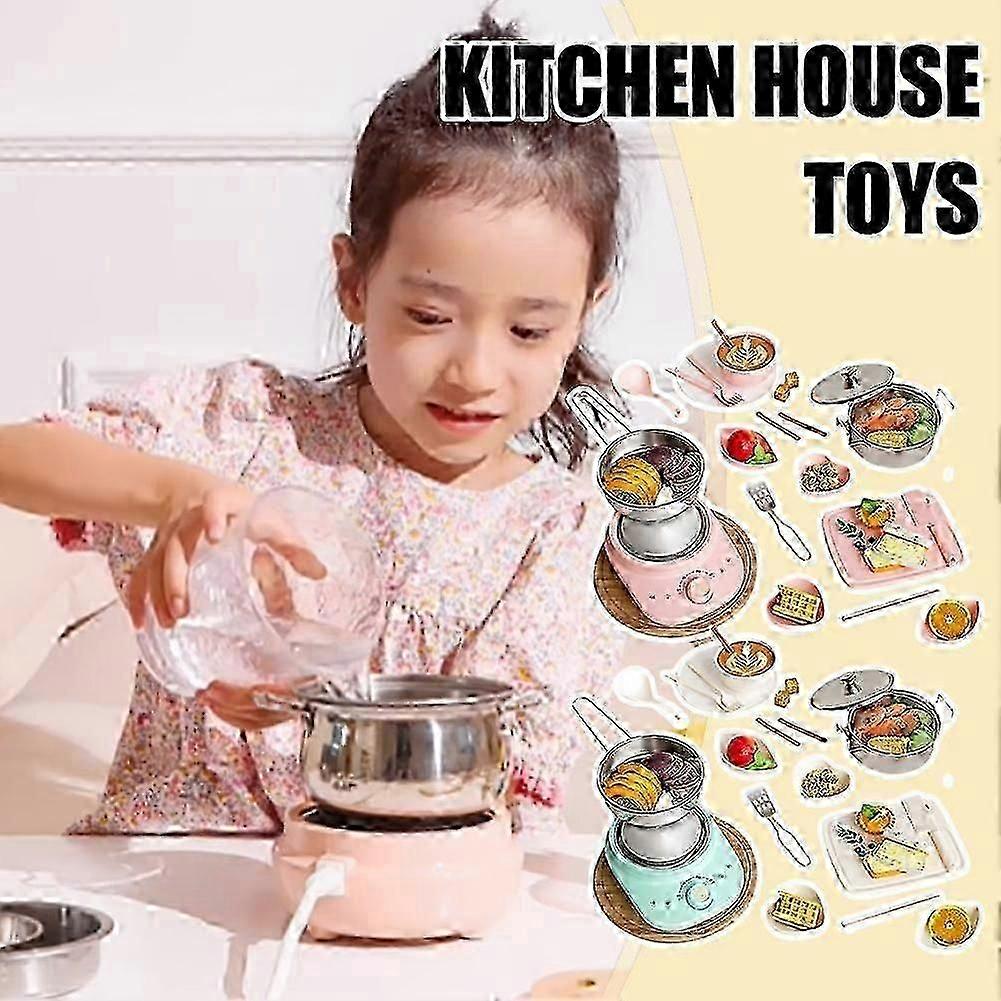 Real Cooking for Kids Real Cooking Kitchen Set Cooking Toys Mini Kitchen 2025