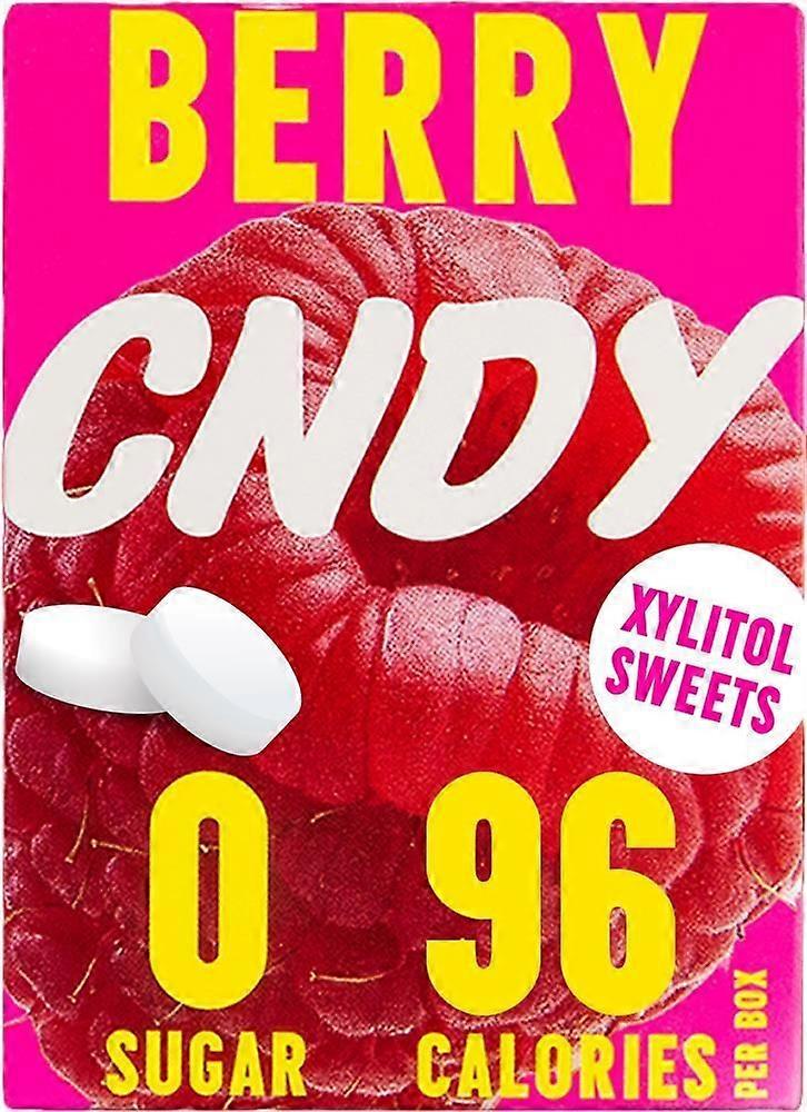 CNDY Berry SugarFree Xylitol Sweets 40g - 7 Pack