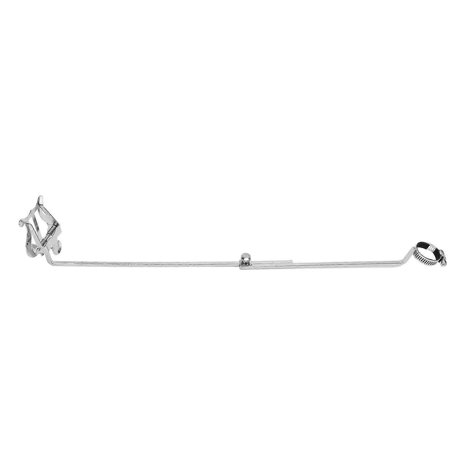Flute Music Clip Portable Iron Wind Instrument Sheet Music Stand Clip for Practice