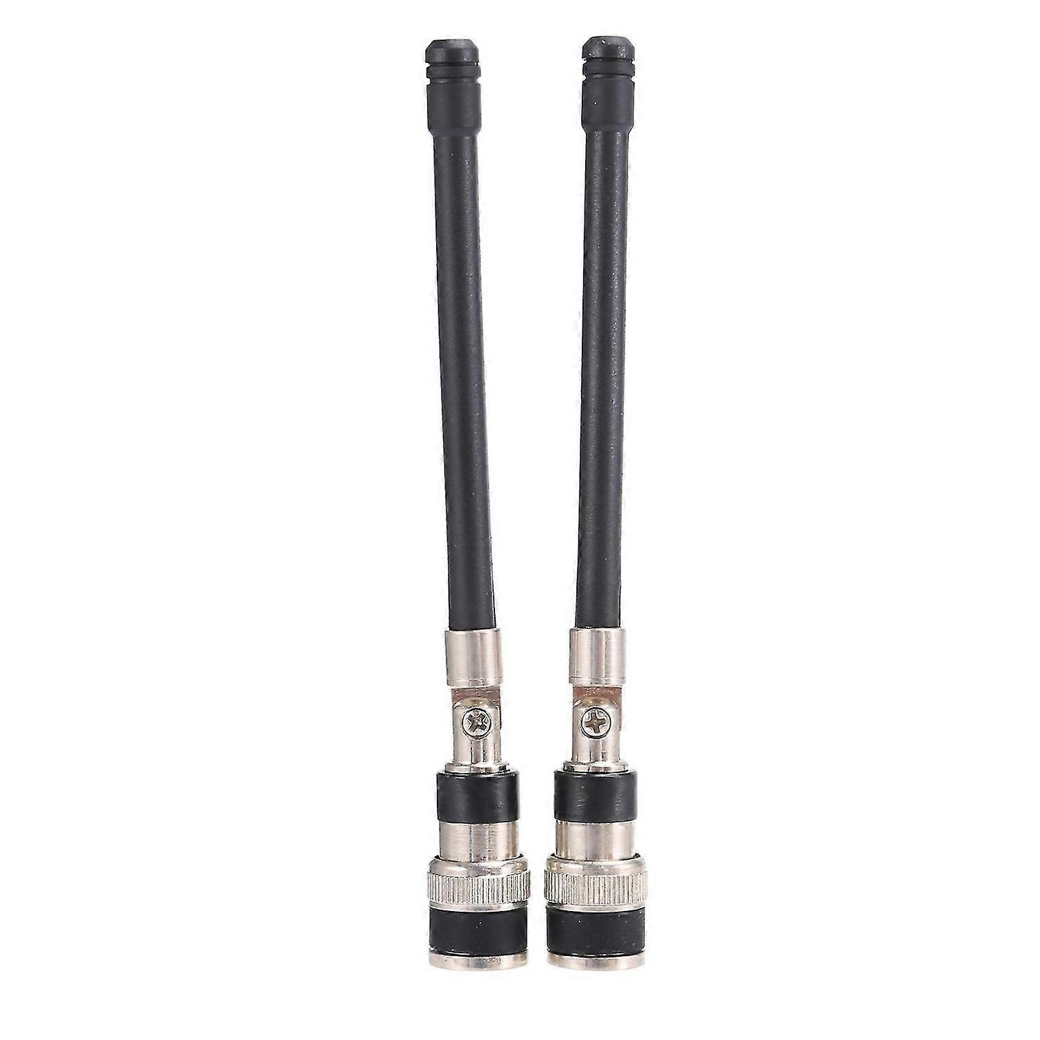 2PCS BNC UHF Antenna for Shure PGX24 SLX24 SLX4 PG58 SM58 Series Mic