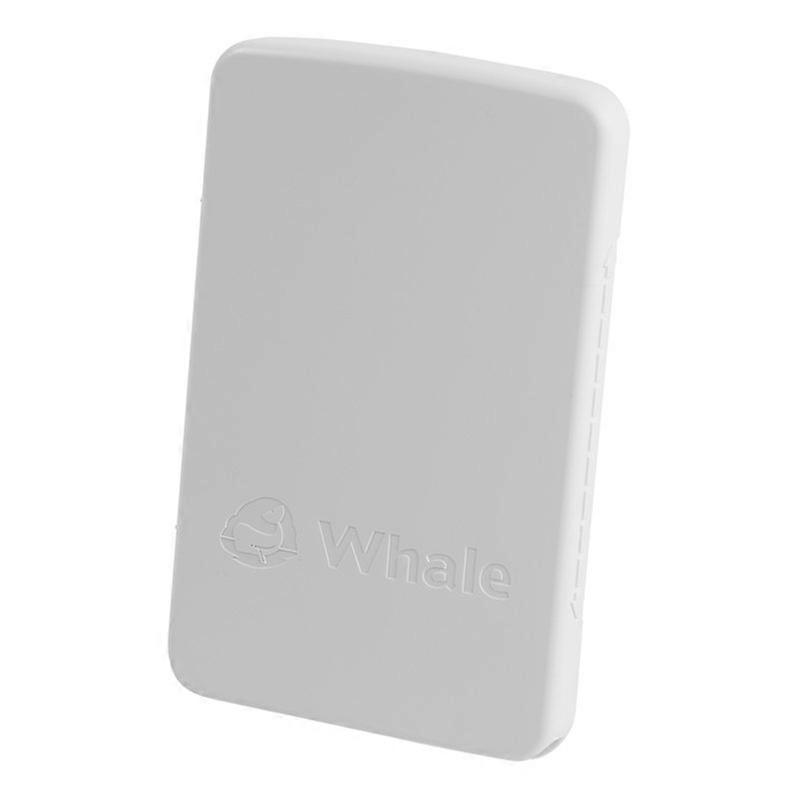 Whale Flap infälld låda – vit, hållbar design