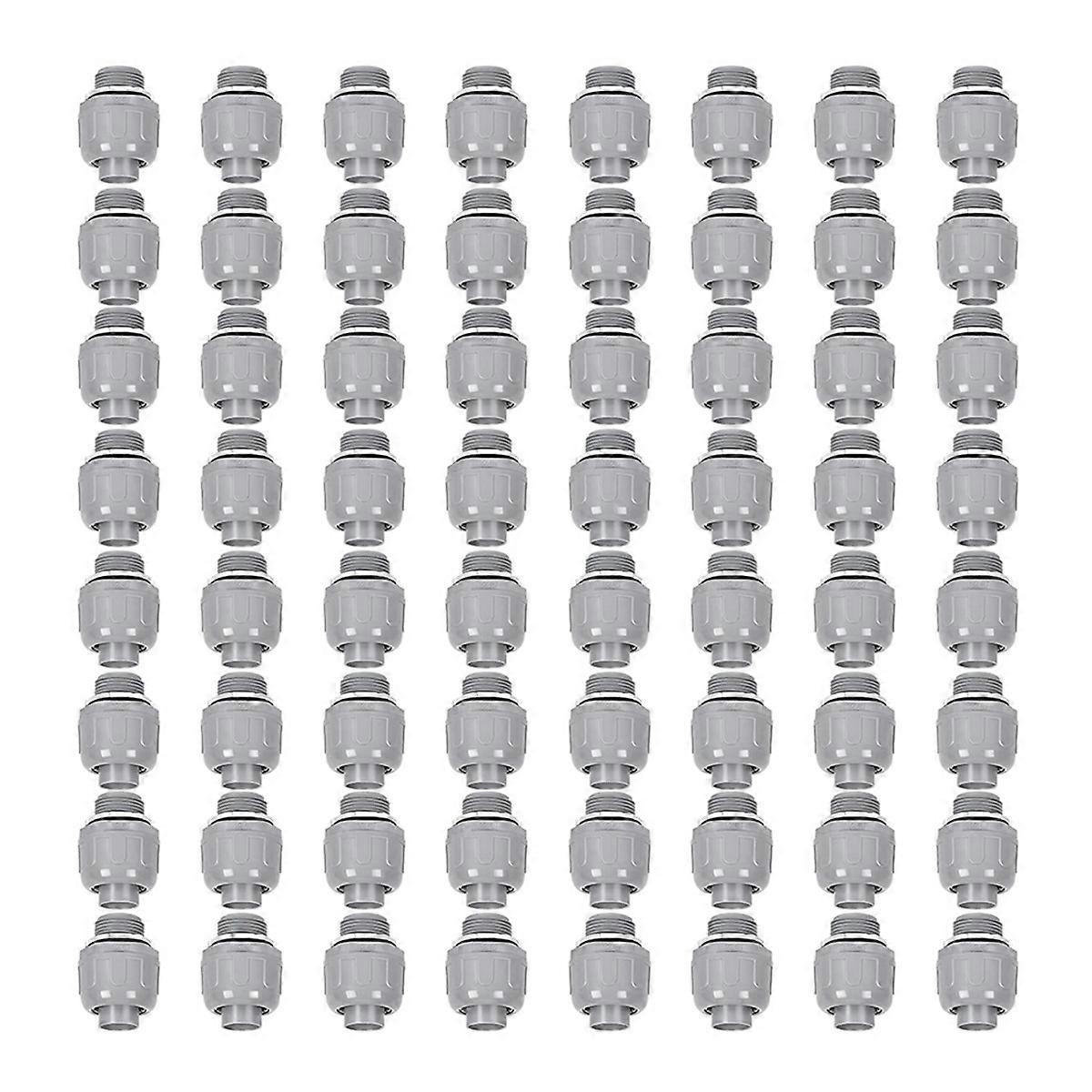 30 Pcs 1/2 Inch Liquid Tight Connector PVC