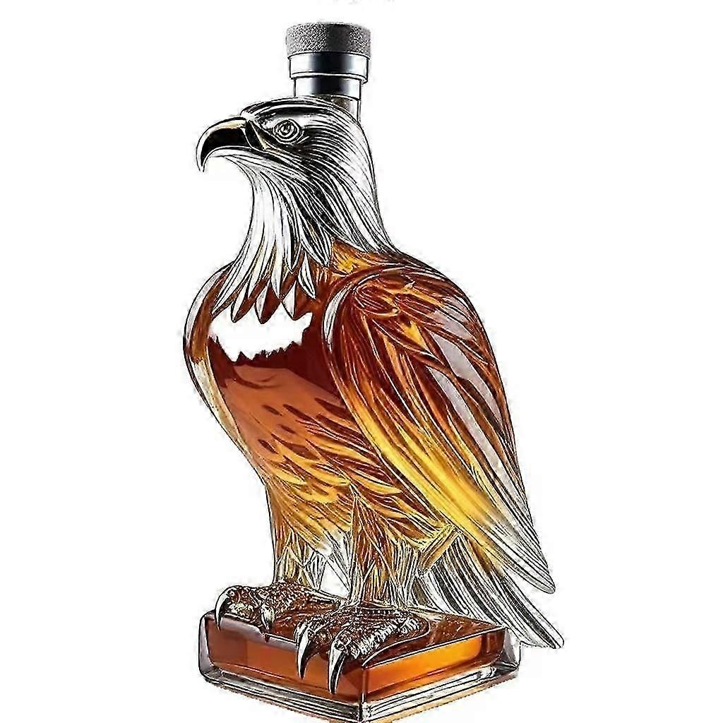 1ps Eagle Whiskey Botella dachshund, búho 350ml
