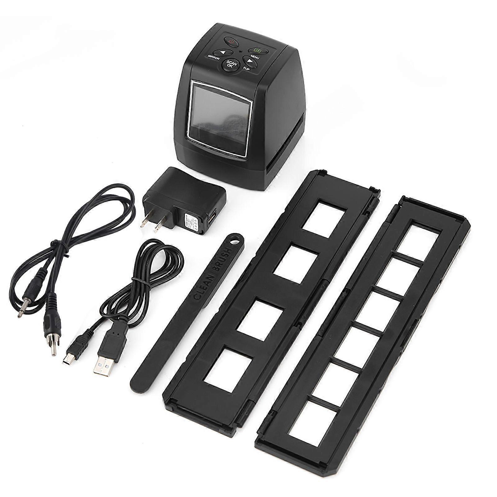 2.36'' TFT LCD Screen 5MP/ 10MP USB 135/ 35mm Negative Film Scanner Support Storage MMC Card
