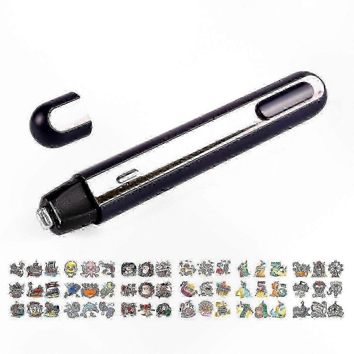 Cordless Heat Press Tool with 3s Rapid Heating, Food Bag Sealer, Foil Quill for Crafts, Reusable Thermal Printing Solution