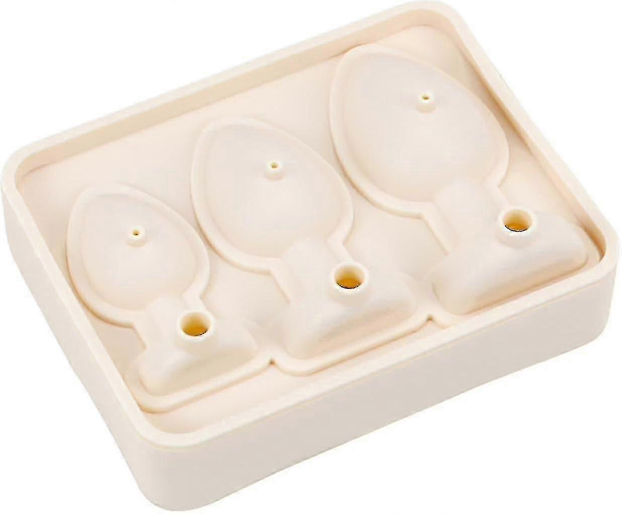 Prank Butt Plug Shaped Ices Cubes Trays, Silicone Mold For Diy Cake Chocolate Candy