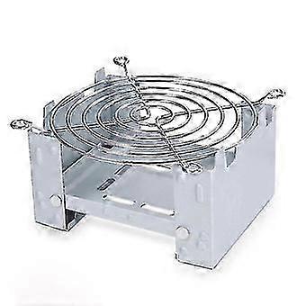 Easy Carrying Outdoor Cooking Tools With Mini Pot Foldable Alcohol Stove Rack