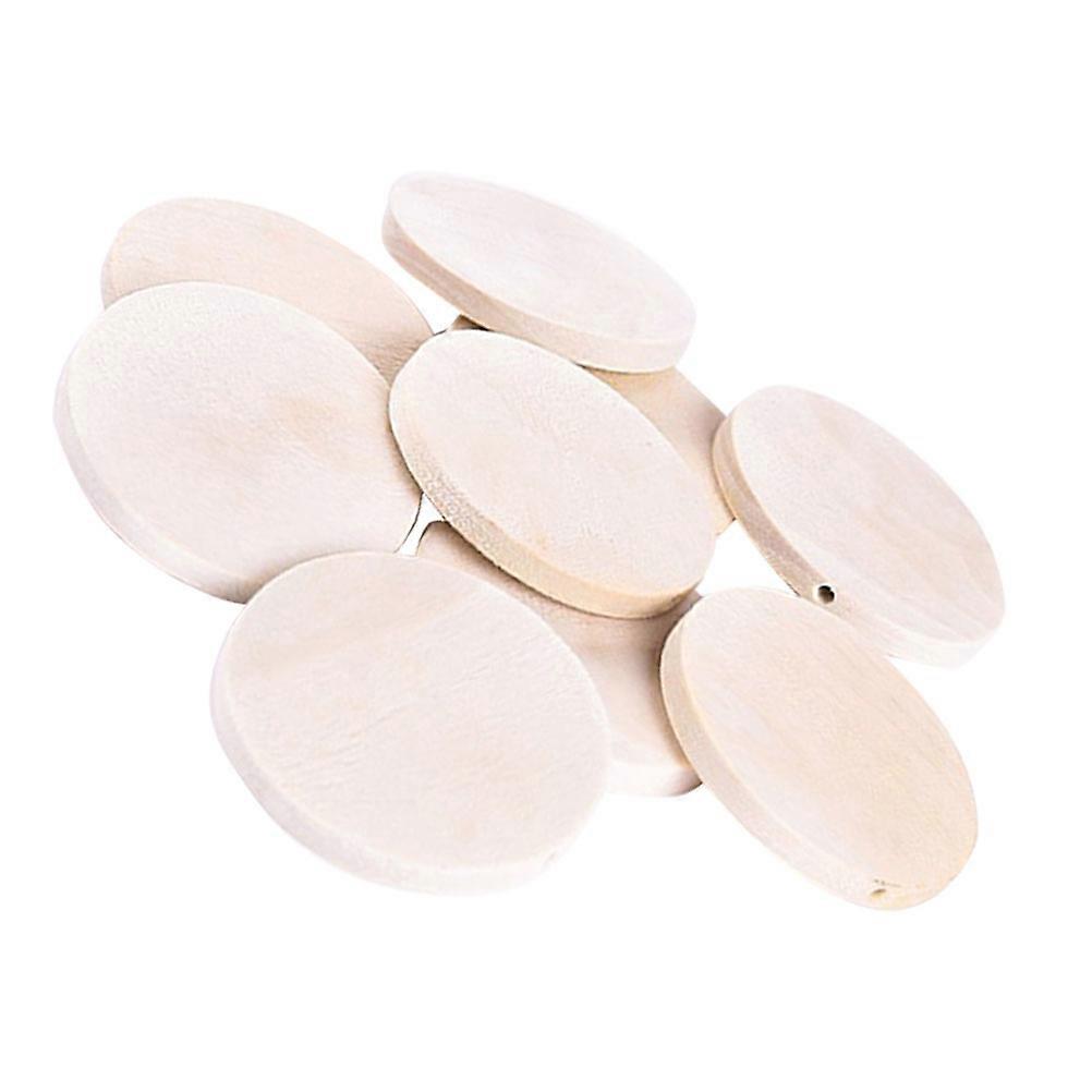 200Pcs Wooden Earrings Unfinished for DIY Jewelry Making with Hole