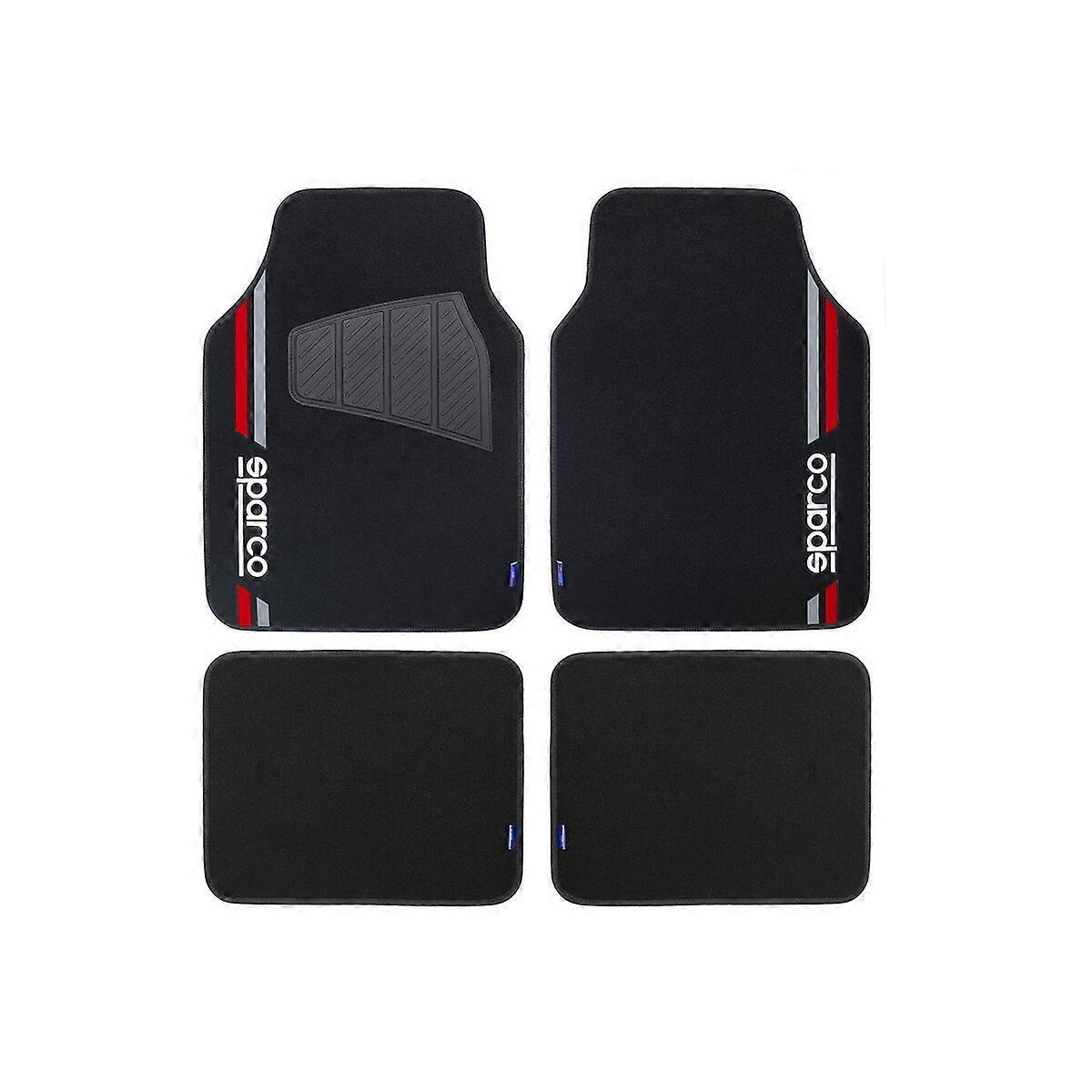 Car Floor Mat Set Sparco SPCF508RD Red