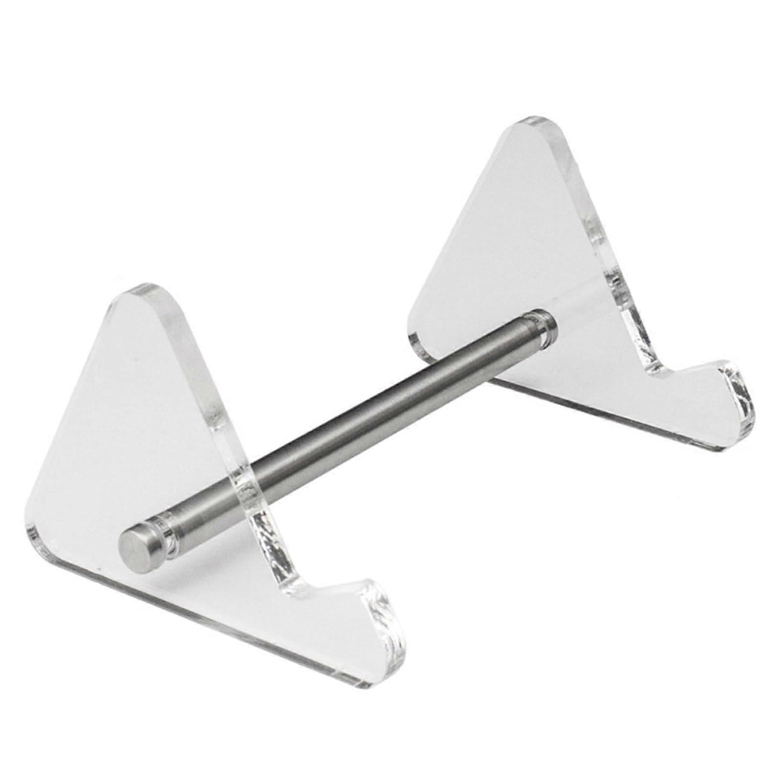 Keyboards Display Holder Transparent Acrylic Keyboard Stand For Computer And Mechanical Keyboards Detachable Metal Rod