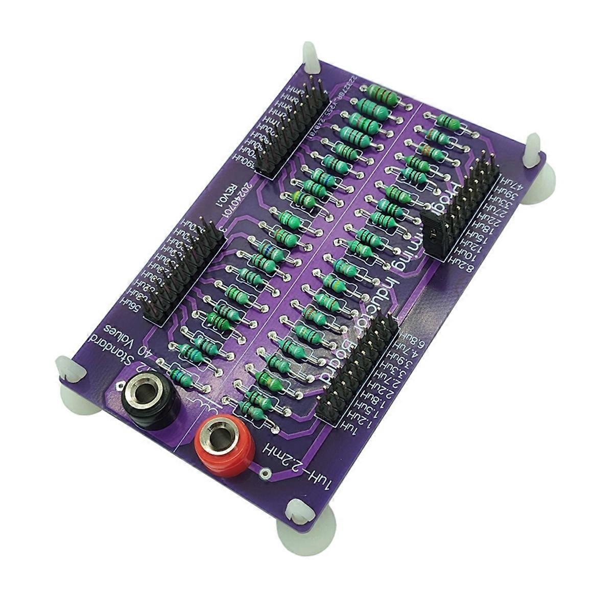 1uH to 2.2mH E12 Standard 40 Values Programmable Inductor Board