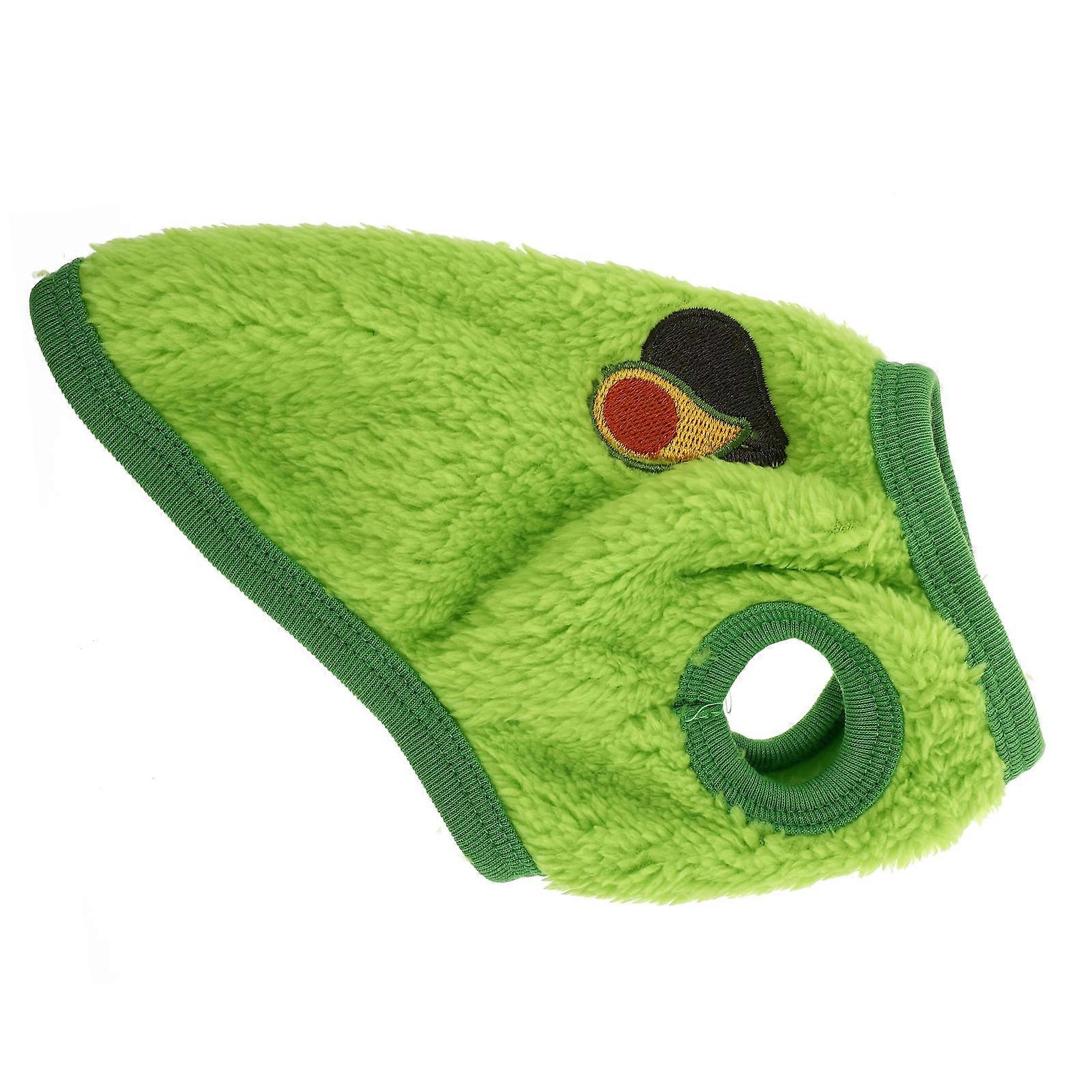 Green Rabbit Clothes Pet Winter Clothes for Decoration 1Pcs