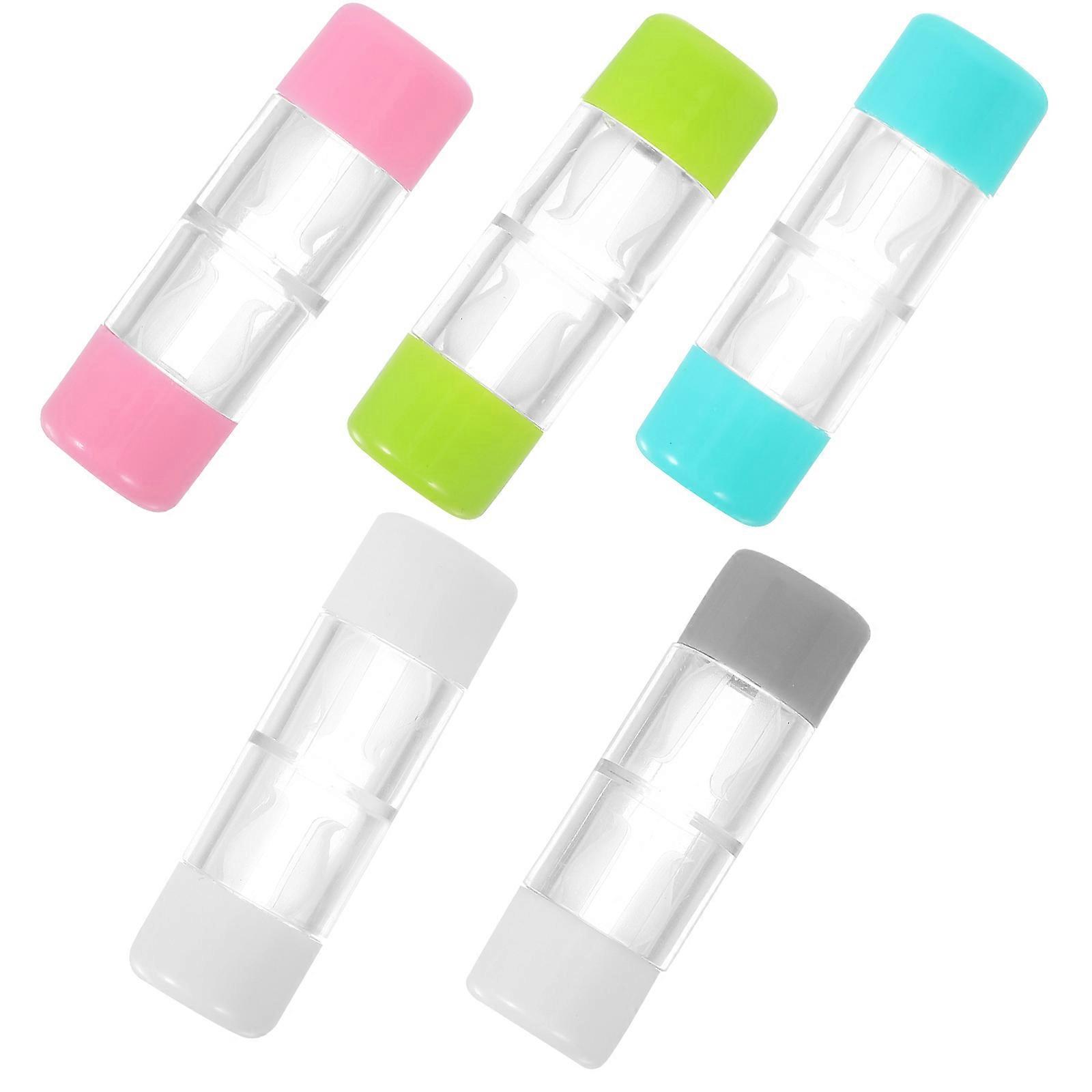 Clear Plastic Rgp Lens Holder for Storage 10Pcs