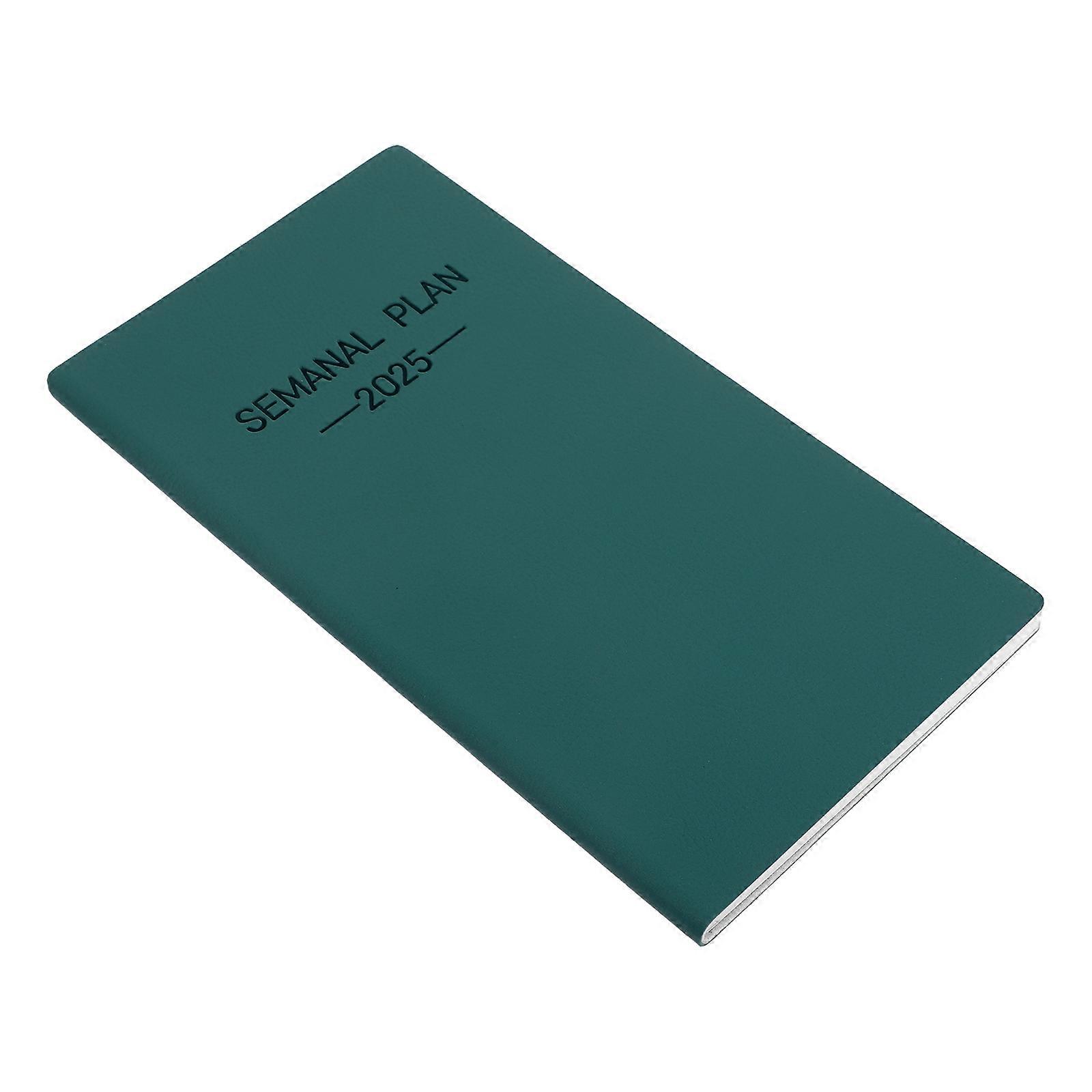 Weekly Planning Spanish Portable Planner A6 Notebook 2Pcs Set