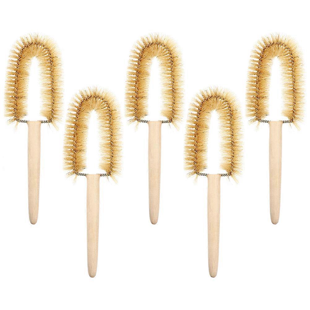 Scientific Beaker Brush for Cleaning Use 5Pcs Laboratory Bottle Cup Brushes